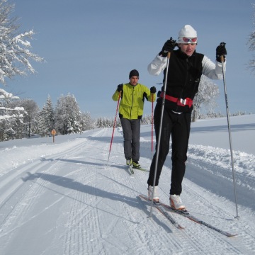 8 circuits de ski de fond