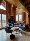 Chalet 6 personnes - Le Balcon de la Louvière - Vue panoramique  La Bresse Hautes Vosges
