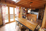 Chalet 6 personnes - Le refuge en Bois - Au calme avec vue sur la vallée du Chajoux