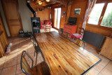 Chalet 6 personnes - Le refuge en Bois - Au calme avec vue sur la vallée du Chajoux