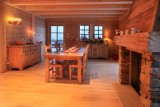 Salle à manger de la maison d'hôtes Chalet des Roches Paîtres