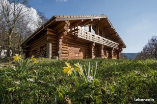 Chalet grand rondin 6 personnes La Bresse Hautes-Vosges