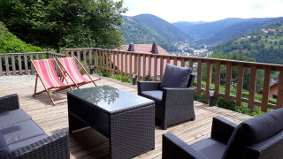 Chalet 6 personnes - Le Balcon de la Louvière - Vue panoramique  La Bresse Hautes Vosges