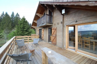 Chalet 6 personnes - Les Champis - Sauna et vue sur les montagnes - la Bresse Hautes Vosges