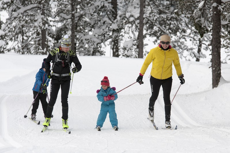 cross country skiing-family-gerardmer-Hautes Vosges
